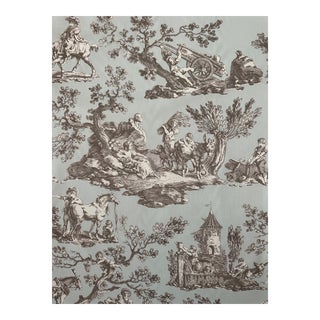 Manuel Canovas - La Musardiere - Cotton Chintz Fabric 2 1/2 Yards For Sale