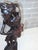 Oxblood Red Mid-Century Balinese Macassar Ebony Cockfighter Sculpture - 12.5” For Sale - Image 8 of 12