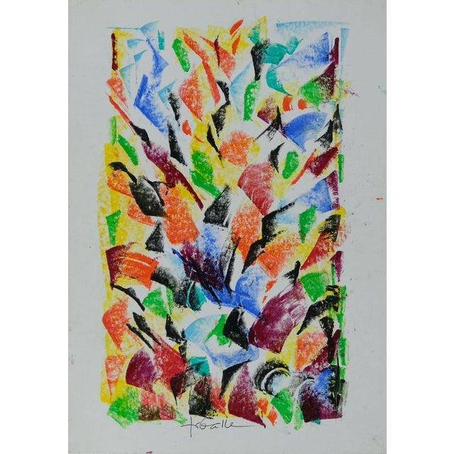 Françoise Galle, Sunset of Shadows, Pastel For Sale - Image 6 of 6