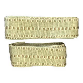 Samuel & Son Beige Designer Trim- Set of 2 For Sale