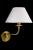 Contemporary Lucia Sconce in Brass Finish For Sale - Image 3 of 3
