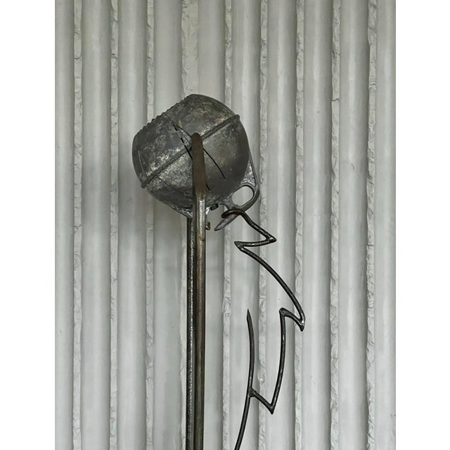 Arte Povera Floor Lamp, France, 1960s For Sale - Image 4 of 12