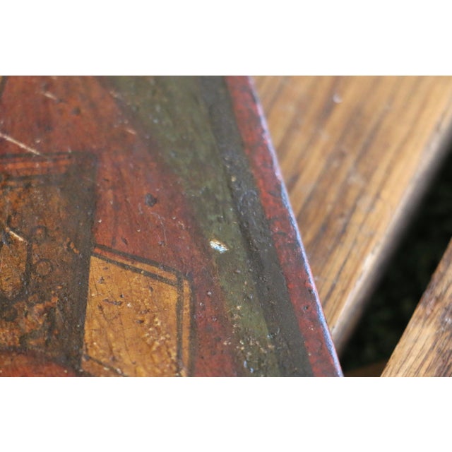 18th Century Russian Orthodox St. Nicholas Icon on Wood Panel For Sale - Image 11 of 17
