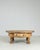 1970-1979 France Weathered Honey Oak Carved Oak Coffee Table For Sale - Image 4 of 10