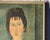 Mid 20th Century After Amedeo Modigliani Expressionist Portrait Fine Art Print on Linen For Sale - Image 4 of 13