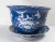 We are selling this nice decorative Chinese Blue and white planter. This planter is glazed in dark rich blue with white...