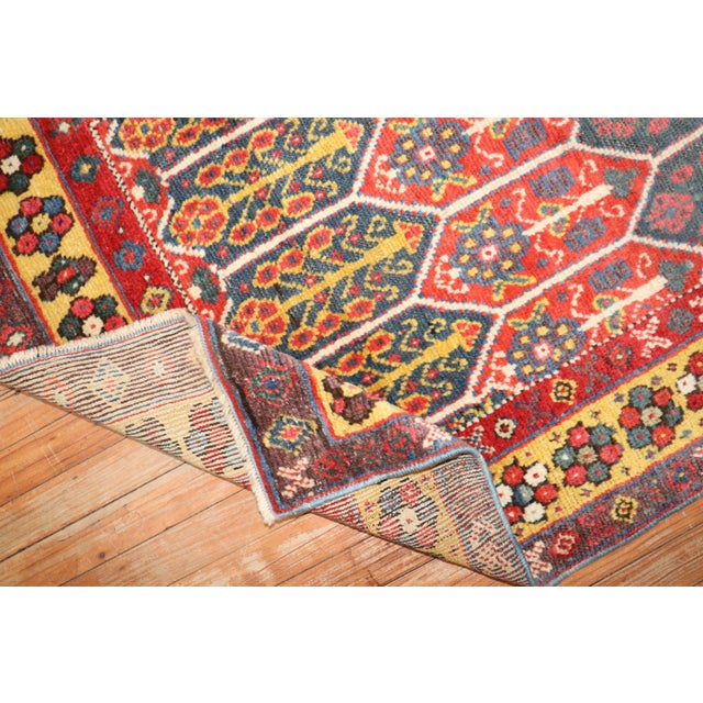 Late 19th Century 19th Century Antique Turkish Melas Runner - 3' x 12'6" For Sale - Image 5 of 9