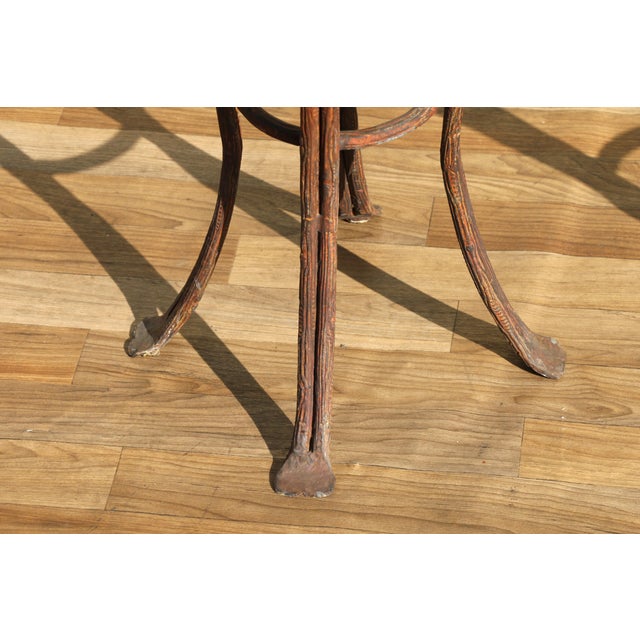 Pair of Twig Wrought Iron Outdoor/Indoor Side Tables by Rose Tarlow Melrose House For Sale - Image 10 of 18