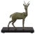 Vintage Regula Deer Sculpture on Marble Base, 1940s For Sale