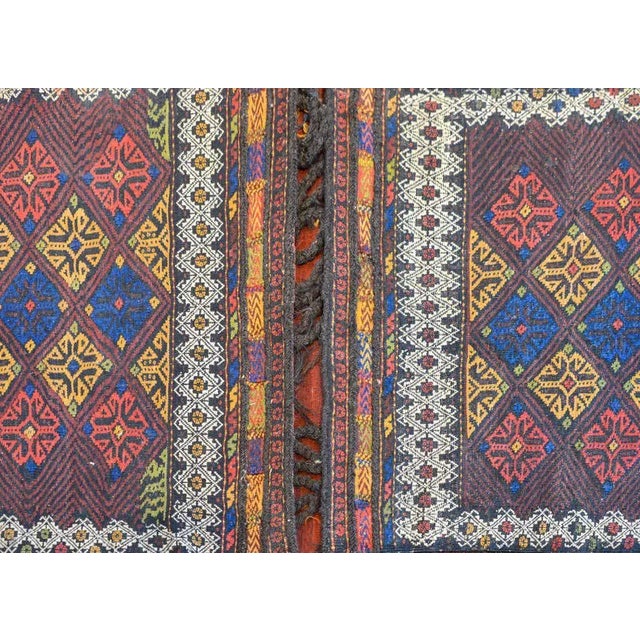 Persian Early 20th Century Shahsevan Saddle Bag For Sale - Image 3 of 10
