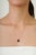 VRJewels 3.22 Carat Black Diamond Pear Solitaire Necklace in 14k Yellow Gold For Sale - Image 12 of 17
