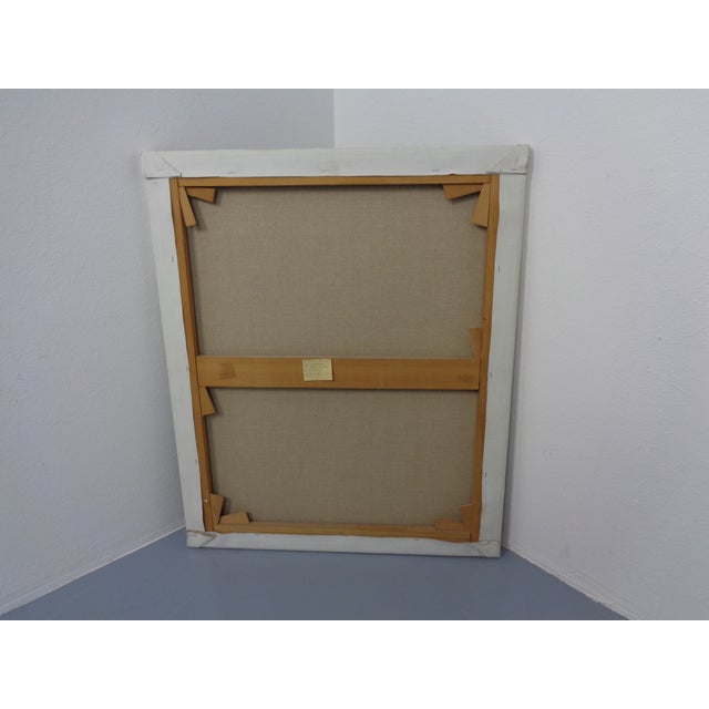 Fred Neumann After Jean Baptiste Camille Corot, The Woman with the Pearl, 1980s, Oil on Canvas For Sale - Image 17 of 18