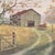 Vintage Framed Lithograph "Tobacco Barn" by Robert T. Hayes Signed Numbered For Sale - Image 4 of 10