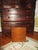 Vintage Federal Miniature Walnut Bow Front Chest of Drawers / Jewelry Chest For Sale In Columbia, SC - Image 6 of 8