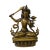 Bronze Chinese Distressed Marks Bronze Color Metal Sitting Tibetan Tara Statue For Sale - Image 8 of 8