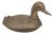 1970s Mid-Century Modern Solid Brass Mallard Duck Lidded Box For Sale