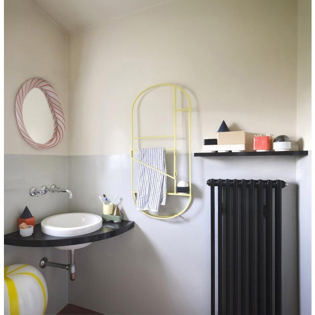 Black KNSTRKT Stackable Tableware by Studio Berg, Set of 5 For Sale - Image 8 of 14