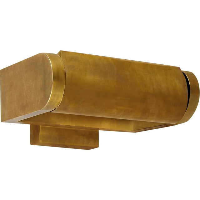 Modern Thomas O'Brien for Visual Comfort Signature David 7" Art Light in Hand-Rubbed Antique Brass For Sale - Image 3 of 4