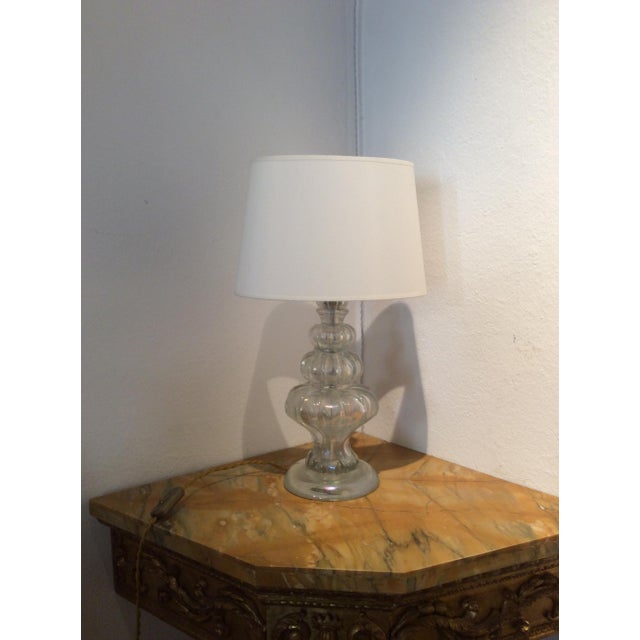 Vintage Murano Glass Table Lamp, 1950s For Sale - Image 4 of 9
