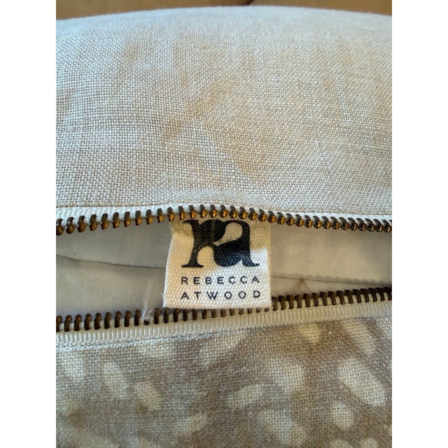 Rebecca Atwood Speckled Pillows, Set of Three For Sale - Image 12 of 12