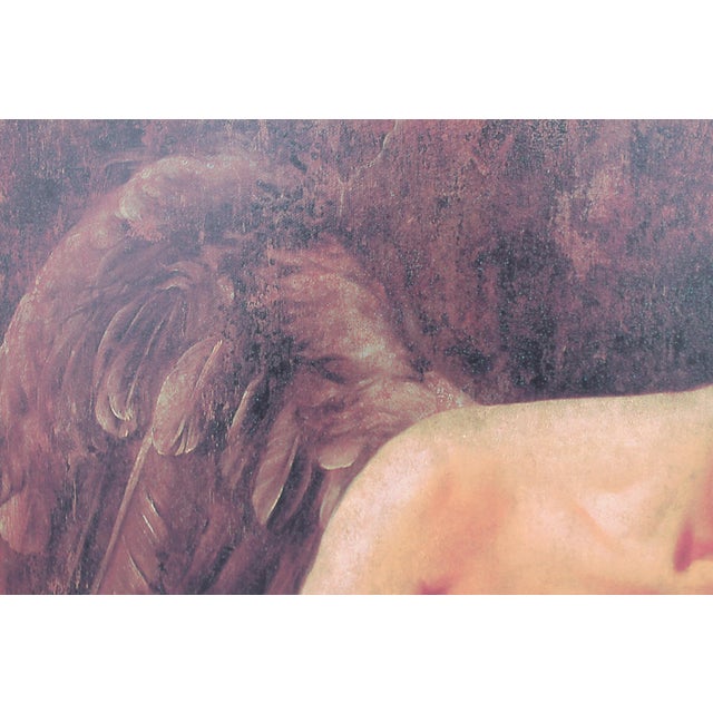 Red Vintage Tomasz Rut "Promethia" Limited Edition Framed Giclee on Canvas #27 of 75 For Sale - Image 8 of 13