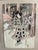 Framed Edo-Period Japanese Kabuki Actor Woodblock Prints, Signed Toyokuni, Kunisada & Kuniyasu, Circa 1815-1830, Set of 3 For Sale - Image 4 of 8