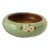 Folk Art Floral Hand-Painted Solid Wood Low Bowl For Sale