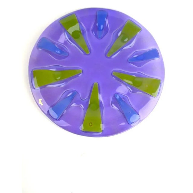 Modernist Glass Plate by Higgins For Sale In New York - Image 6 of 10