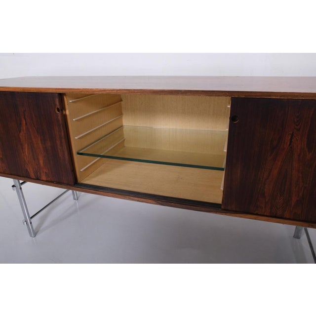 Wood Freestanding Sideboard by Jan Lunde Knudsen For Sale - Image 7 of 17