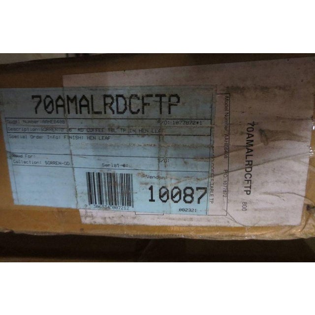 2020s Arhaus Sorrento Coffee Table (New in Box) For Sale - Image 5 of 6