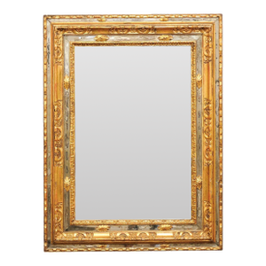 Early 20th Century Spanish Antique Carved & Gilt Frame Mirror