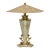 Asian Modern Table Lamp by Bauer Lamp Co For Sale