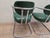 Mid 20th Century Art Deco Accent Chairs - Pair - Chrome and Green - Attributed to Kem Weber for Lloyd’s Manufacturing For Sale - Image 10 of 18