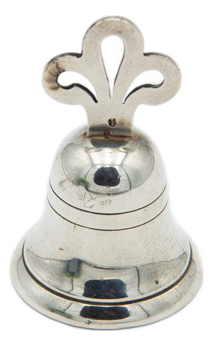 Plain Silver Bell with Simple Reliefs