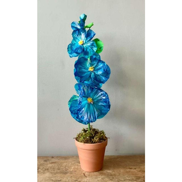 Contemporary Contemporary Hand-Rolled Paper Flowers For Sale - Image 3 of 8