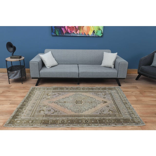 1970s 1970s Vintage Turkish Handmade Wool Cotton Soft Terracotta Runner Rug For Sale - Image 5 of 11