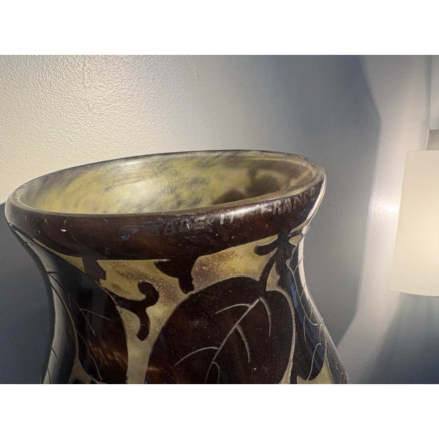 Degué Art Déco Degue Vase For Sale - Image 4 of 7