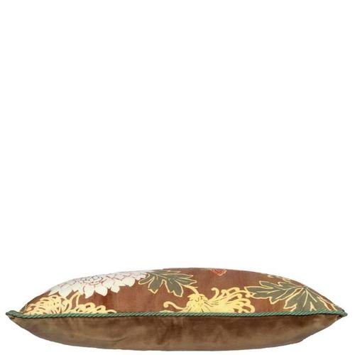 Contemporary Cushion with Floral Pattern, Italy For Sale - Image 3 of 5