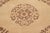 Antique Peking Rug Beige Brown Medallion Chinese Art Deco Design For Sale - Image 4 of 7