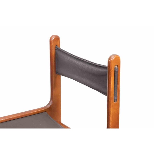 Vintage Nautical Style Chairs by Gigi Radice and Pierangelo Gallotti, 1960s, Set of 6 For Sale - Image 4 of 9