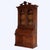 Wood Renaissance Revival Carved Walnut & Burl Barrel Roll Top Secretary C1890 For Sale - Image 7 of 18