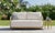 Alpine Teak Wood Outdoor Loveseat With Gray Rope Design For Sale - Image 11 of 15