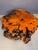 Vintage 1970s California Redwood Burl Live Edge Coffee Table on Redwood Stump Base For Sale - Image 14 of 15