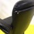 Vintage Black Faux Leather Swivel Office Chair For Sale - Image 9 of 10