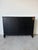 1930s Hollywood Regency Ebonized & Giltwood Wire-Mesh Door Cabinet For Sale - Image 12 of 12
