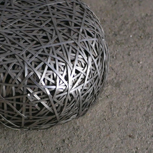 Set of Modern Chair and Pouf by Bannavis Andrew Sribyatta, 2000 For Sale - Image 18 of 18