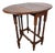 Antique 19th Century Barley Twist Drop Leaf Gate Leg Occasional Table For Sale