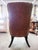 20th Century French Country Style Leather Wingback Armchair For Sale - Image 12 of 13