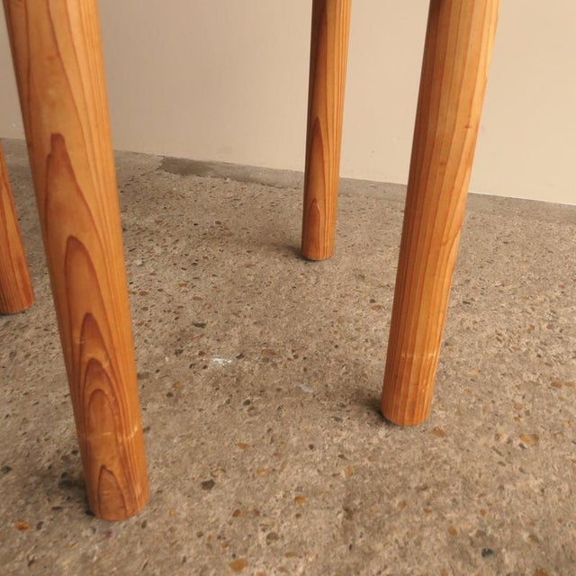 Vintage Dining Chairs in Pine For Sale - Image 16 of 17