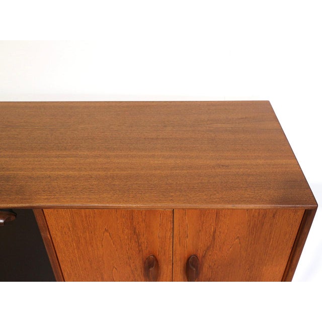 Mid Century Modern Vintage Teak Dry Bar Cart Hutch G Plan Cocktail Cabinet Danish Style For Sale In Greensboro - Image 6 of 15